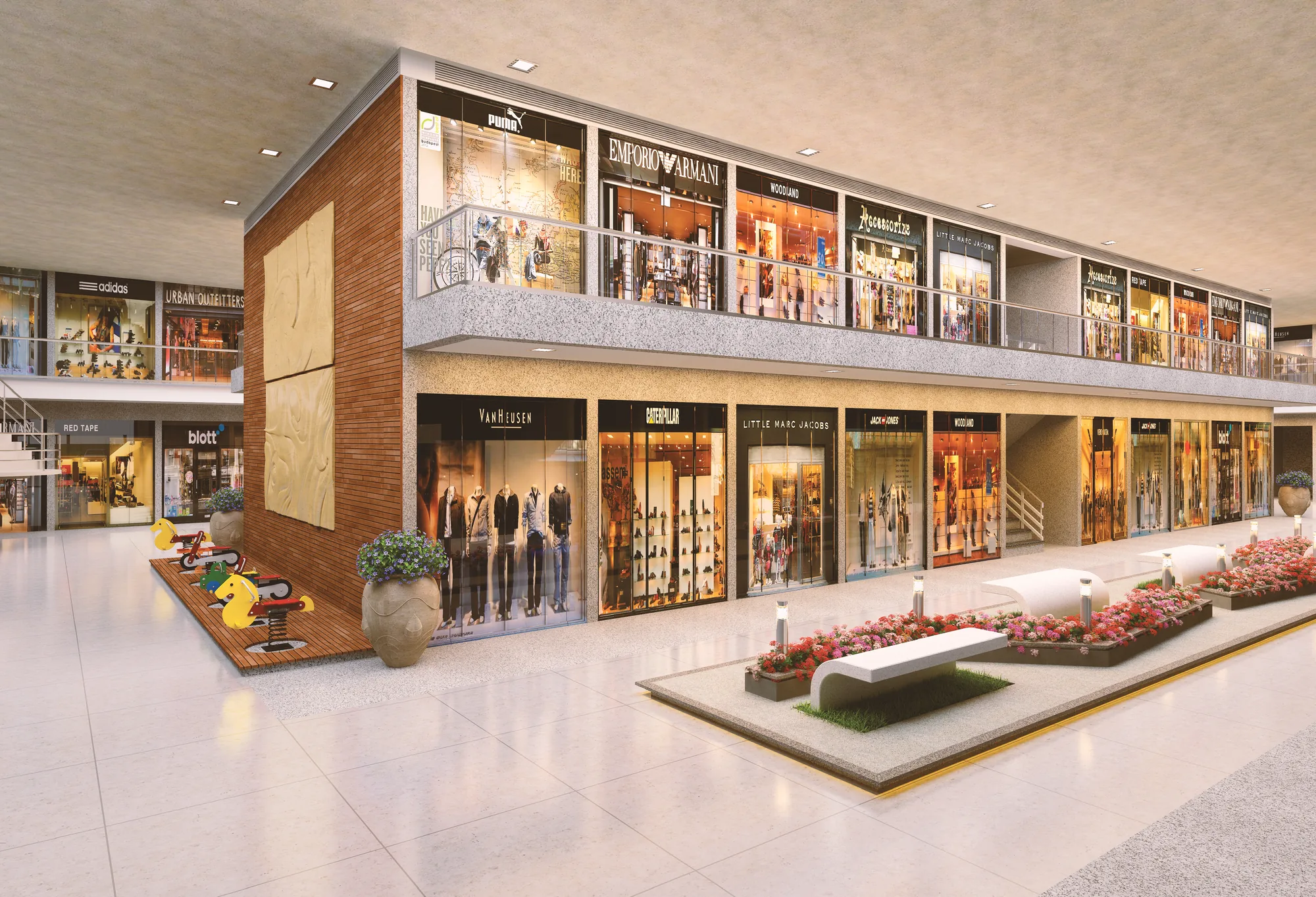 1,00,000 Sq.Ft. Built-up Area