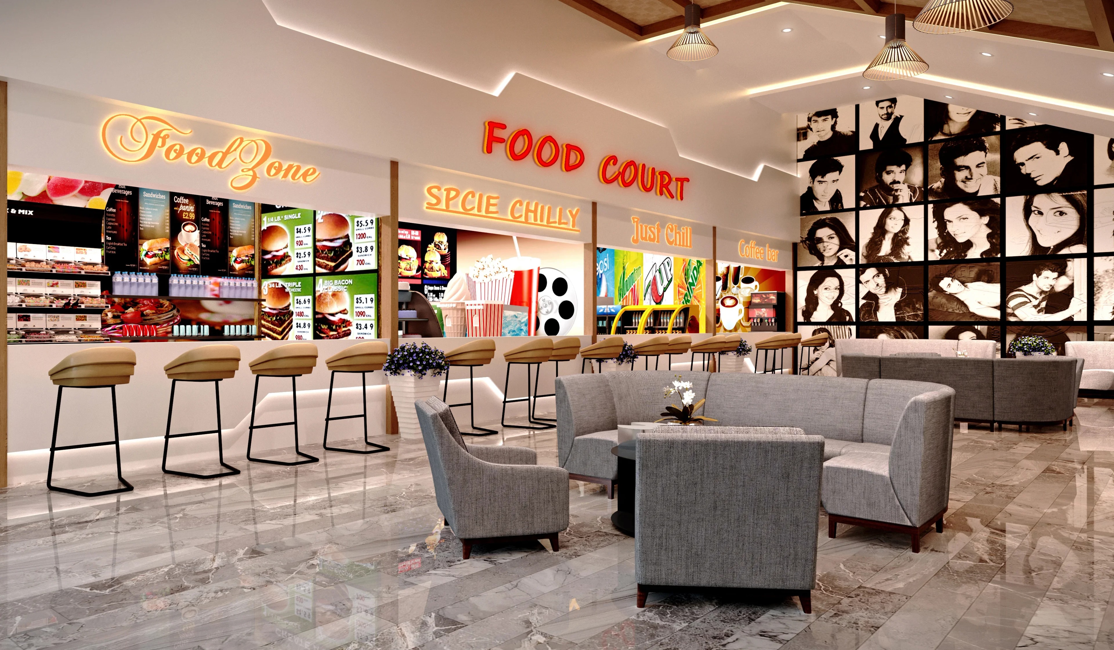 Mall + Cinema Mix Use